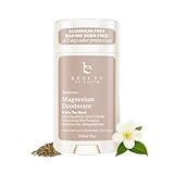 Aluminum Free Deodorant for Women – USA Made Natural Magnesium Deodorant with 55% Organic Ingredients, Baking Soda Free, Long-Lasting All-Day Odor Protection, Non-Irritating for Kids & Sensitive Skin