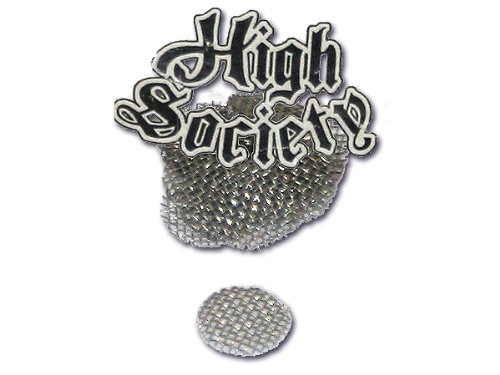 Preisvergleich Produktbild GROBE STAHLSIEBE - HIGH SOCIETY - STAHL - Ø 10MM - 100 STK.