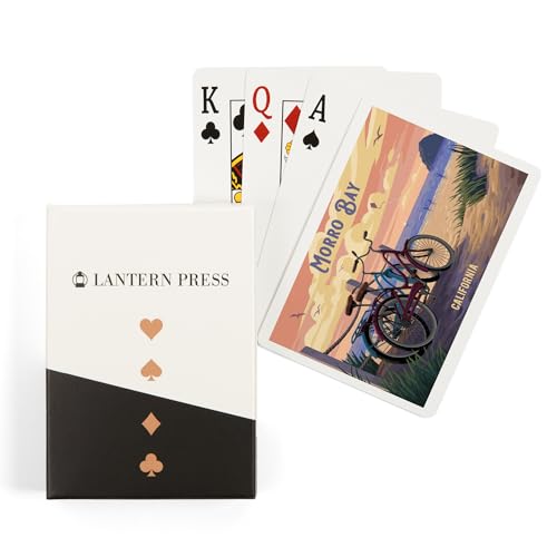 Lantern Press Morro Bay, 52 cartas póker tamaño estándar