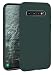 Produktbild MyGadget Silikon Hülle für Samsung Galaxy S10 - robuste Schutzhülle TPU Case Slim Silikonhülle - Back Cover Ultra Kratzfest Handyhülle - Matt Olivgrün