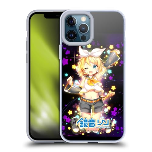 Head Case Designs Officially Licensed Hatsune Miku Kagamine Rin Characters Gel Case [Military Grade Protection] Compatible with Apple iPhone 12 Pro Max