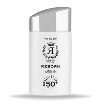 DONKEY MILK REBORN UV AQUA SUNSCREEN SPF 50+ PA++++ 50 ML, 1.76 Ounce Pack of 1
