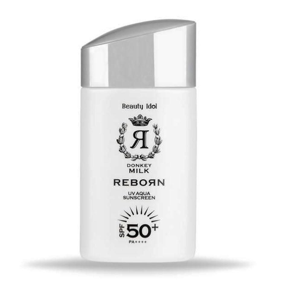 DONKEY MILK REBORN UV AQUA SUNSCREEN SPF 50+ PA++++ (50 ML), 1.76 Ounce (Pack of 1)