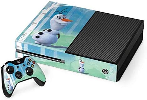Skinit Decal Gaming Skin Compatible with Xbox One Console and Controller Bundle - Officially Licensed Disney Frozen II Olaf Design