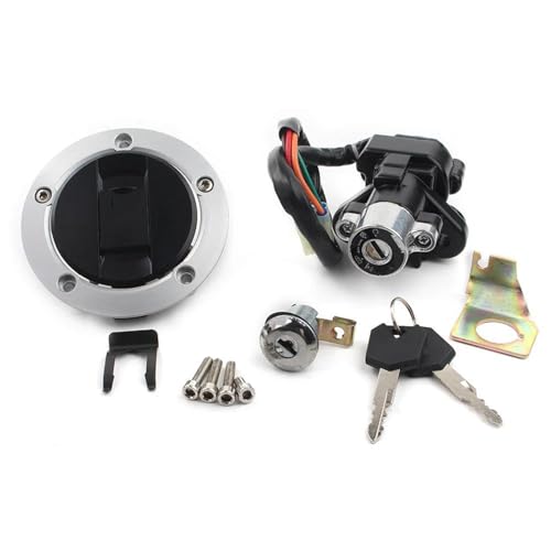 Interruptor de encendido de motocicleta y bloqueo de tanque para Suzuki GSXR 600 750 y Bandit 1200