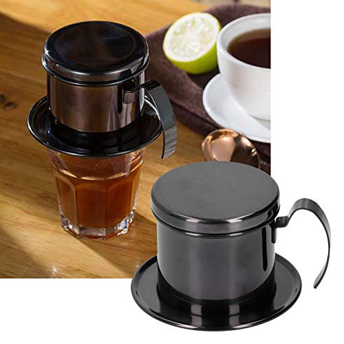 Cafeteira de gotejamento, máquina de café, aço inoxidável 304 destacável para café, escritório, café