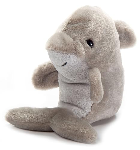 The Petting Zoo Dolphin Stuffed Animal Plushie, Nuggetz, Kids Gifts, 6 in