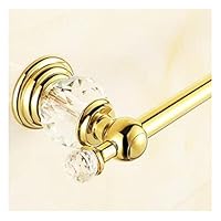 ZTBH Set Di Accessori Per Il Bagno 30 Cm / 40 Cm / 50cm Barra Di Sicurezza In Ottone Oro, Barra Corrimando Da Bagno Set Di Asciugamani Per L'hardware Del Bagno (Color - Foto 3
