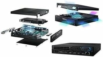 Lenovo ThinkCentre M90q Gen 6 Desktop Computer - Intel Core Ultra 5 235T(Beat 12th Core i7) - 64GB DDR5 RAM- 1TB PCI Express NVMe 4.0 x4 SSD - Tiny - Black