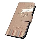 halcoyado Galaxy S25 SCG31 ケース [デザイン:8.ローズブラウン/マグネットハンドあり] シマエナガ04(三角模様) はるこうや堂 ギャラクシーs25 scg31 手帳型 スマホケース スマホカバー 手帳 携帯 カバー