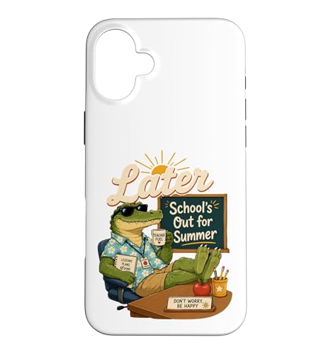 Later School's Out for Summer ���j�O���t�B�b�N �q���p �X�}�z�P�[�X iPhone 16 Plus �p