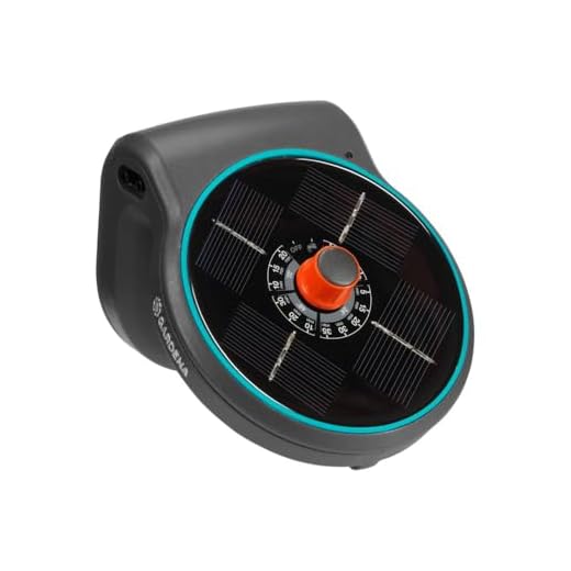 Gardena Set di irrigazione a energia solare AquaBloom, Sistema di irrigazione a energia solare per piante da balcone e piante in vaso, fino a 4m di altezza, indipendentemente dalla stagione (13300-20)