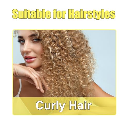 Peine afro grande negro para cabello rizado miniatura 7