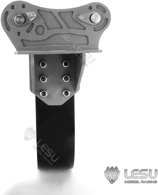 TOUCAN RC HOBBY Metal Tree Digging Tool Rack for 1/14 LESU RC Hydraulic C374 Excavator Carter
