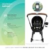 Evenflo Shyft DualRide Preemie and Infant Car Seat Stroller Combo 3-30lbs with Carryall Storage (Durham Green)