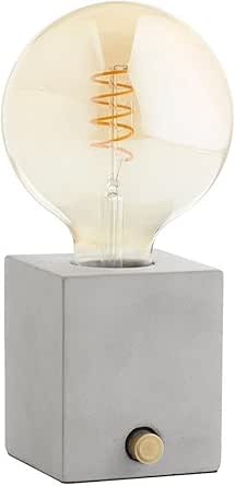 Cyan Design 11219 Solid Inversion Table Lamp, 1-Light, Grey