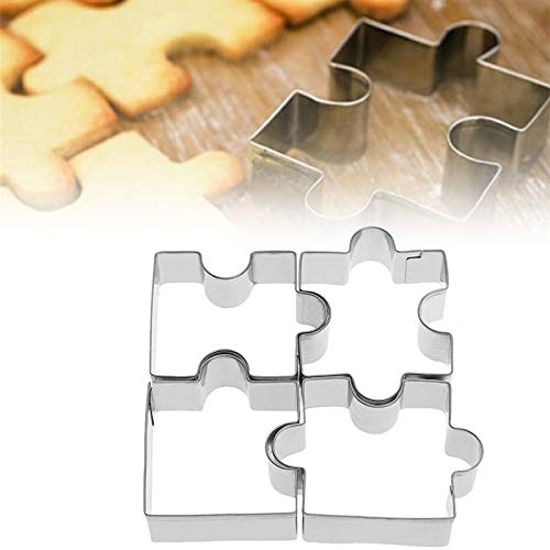 Cookie Cutters 4pcs Stainless Steel Cutter Biscuit Dessert Mold