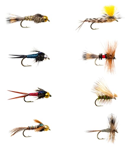 Assortiment de mouches pour pêche à la mouche Outdoor Planet, sélection truite premium