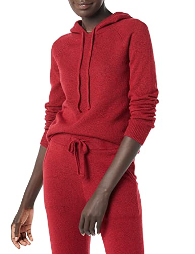 Image of Amazon Essentials Women's Soft Touch Long Sleeve Hooded Pullover Sweater