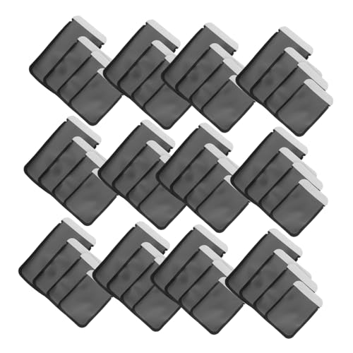 HEALEEP 100個 画像撮影事例 黒のまつげエクステンションよだれかけ 防