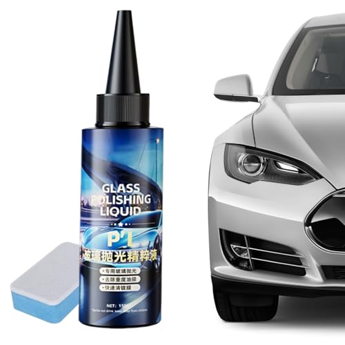 Limpiador De Rayaduras Para es De Coche,Líquido Pulidor De De 150ml - Pulimento Para Parabrisas Espejos Faros Neumáticos Y Accesorios De Garaje Y Motocicleta