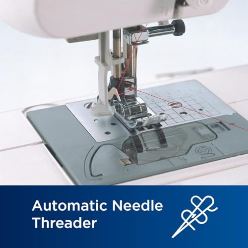 Image of Brother XR9550 Computerized Sewing and Quilting Machine, 165 Built-In Stitches, Wide Table, Hardcase for Carrying and Storage, Premium Sewing Thread 6-Pack and 5-Piece Sewing Machine Needles