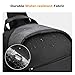 K&F CONCEPT Small Camera Bag for Photographer, Camera Sling Crossbody bag for DSLR/SLR/Mirrorless Camera, Compact Camera Case for Men and Women, Black