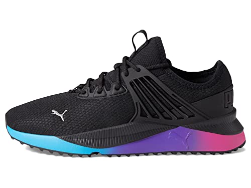PUMA Womens Pacer Future Fluo Lace Up Sneakers Shoes Casual - Black - Size 10 M4
