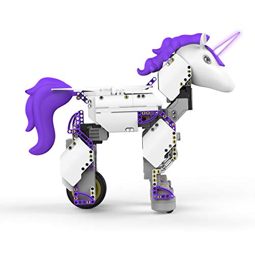 Ubtech Mythical Series: Unicornbot Kit-App-Enabled Building & Coding Stem Learning Kit , Purple #TOP6
