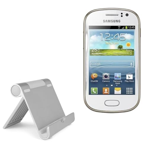 BoxWave Stand and Mount Compatible with Samsung Galaxy Fame S6810 - VersaView Aluminum Stand, Portable, Multi Angle Viewing Sturdy