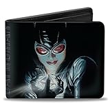 Buckle-Down Cartera de dos pliegues, Catwoman Holding Diamond Batman Issue 685 Comic Book Cover