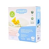 Sin embalaje de plástico Almacabio Cubo para lavadora en polvo concentrado para la colada en lavadora y a mano, 4000 g