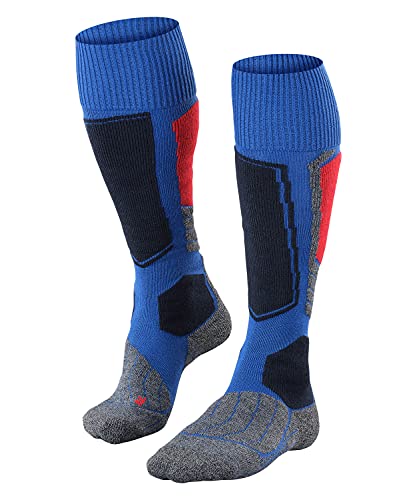 FALKE Herren Skisocken SK1 Comfort M Kh Wolle Funktionsmaterial warm dick 1 Paar, Blau Olympic 6940, 42-43