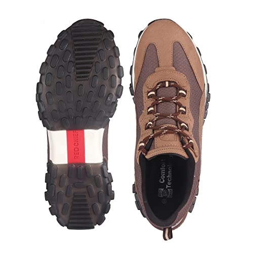 Image of Red Chief Casual Outdoor Shoes for Men | Nubuck Leather Lace-Up Shoes for Men | RC2300