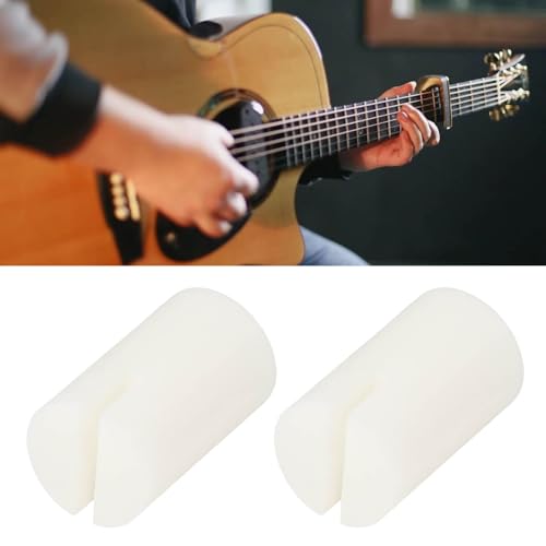 MechPort Lot de 10 écrous à corde en os 5 x 3 mm pour banjo luthier bricolage remplacement blanc – vue 2