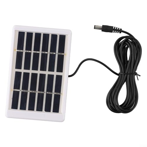 El panel solar de la eficacia alta 5W 6V para la carga de la batería con el cable conveniente