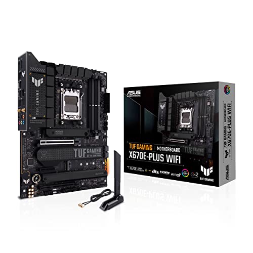 ASUS TUF GAMING X670E-PLUS WIFI AMD Ryzen™ AM5 ATX motherboard