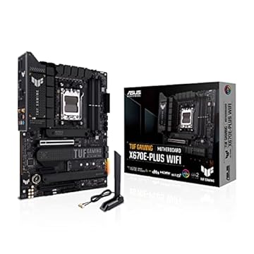 Placa Mãe Asus TUF GAMING X670E-PLUS WIFI (AM5 / DDR5 / HDMI/M.2 / USB 3.2 / Wi-Fi/ATX)