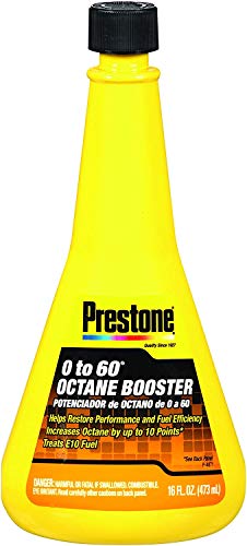 Prestone AS740-12PK 0-60 Octane Booster - 16 oz., (Pack of 12)
