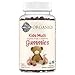 Garden of Life - mykind Organics Kids Gummy Vitamins - Fruit - Certified Organic, Non-GMO & Vegan Complete Children's Multi - B12, C & D3 - Gluten, Soy & Dairy Free - 120 Real Fruit Chew Gummies