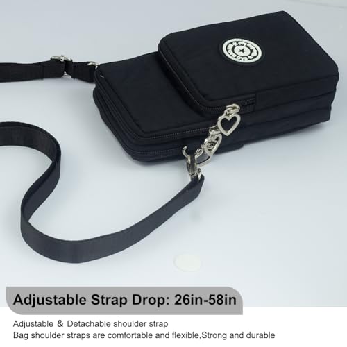 JANKS Small Crossbody Bags for Women Mini Cell Phone Purses Handbag Shoulder Bag4