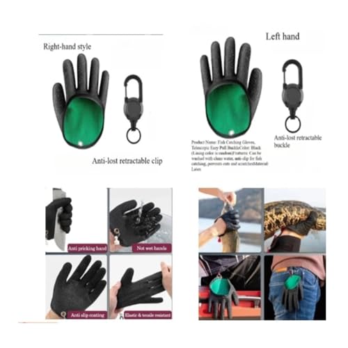 Gant de pêche résistant à la perforation pour manipuler les carnassiers