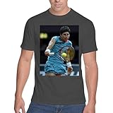 Middle of the Road Carla Suarez Navarro - Men's Soft & Comfortable T-Shirt PDI #PIDP442851, Black, Large