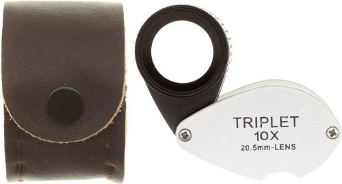 Preisvergleich Produktbild SE mj37810hr 10 x 20,5 mm Triplett Professionelle hitzebeständig Lupe