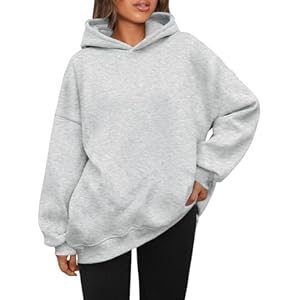 AUTOMET Womens Oversized Hoodies Fleece Sweatshirts Hooded Pullover 2024 Fashion Fall Clothes Trendy Outfits Winter Sweater