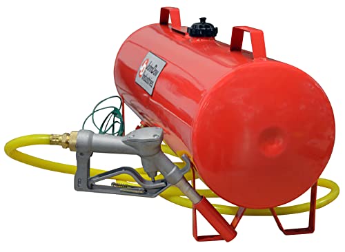Johndow Industries Jdi-Fst15 15-Gallon Gravity Fed Steel Portable Fuel Station Gas Can Red #TOP3