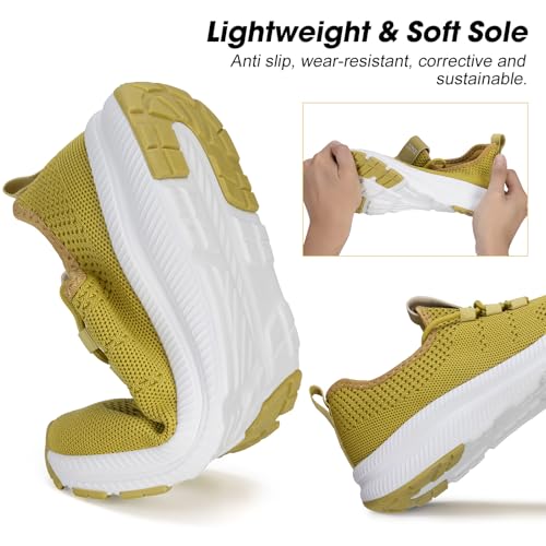 Image of ZOVE Wide Toe Box Shoes Women Extra Wide Width Sneakers Ultra Light Road Running Shoes Non-Slip Tennis Sneakers Breathable Walking Athletic