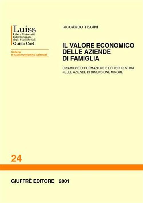 Valore economico delle aziende di fam