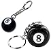 Palla numero Portachiavi biliardo otto, No. 8