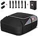 Sailnovo Bolsa de Techo de 580 L/20 cúbicos, Impermeable, con 6 Ganchos para Puerta, Bolsa de Transporte de Techo Grande para Coches sin/con Barras de Techo/portaequipajes/rieles